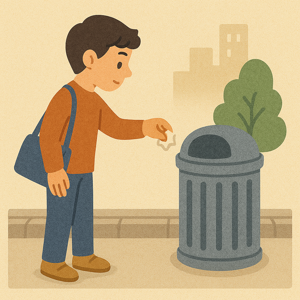 日本の道路はきれい｜ゴミをすてない文化