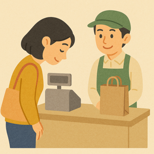 日本のお店での礼儀｜すみません・ありがとうの使い方