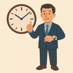 日本は時間に厳しい文化
